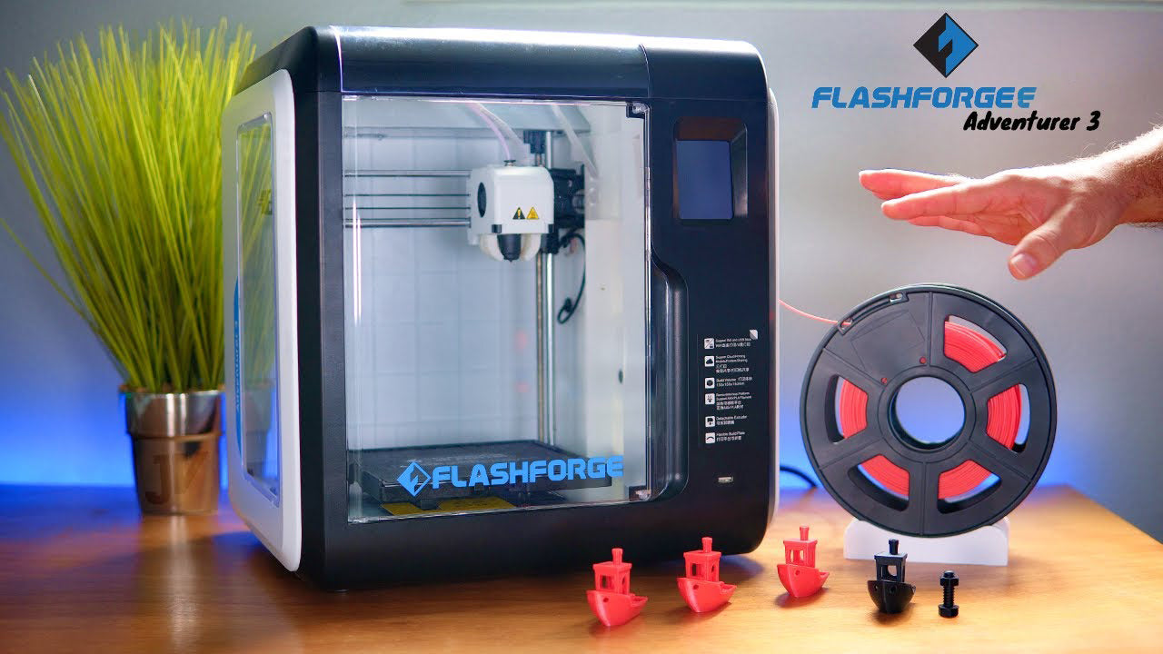 Introduksjon til FlashForge Adventurer 3 3D-printer