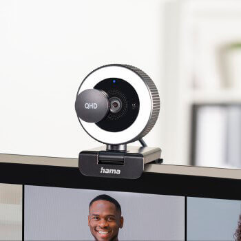 Hama Webcam C-800 Pro Ring Light