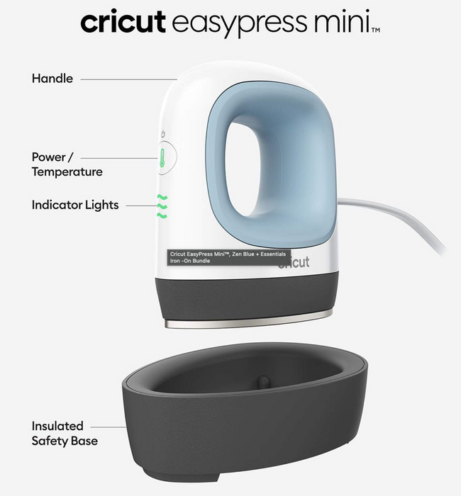 Cricut EasyPress Mini Startpakke