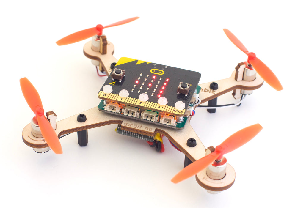 MakeKit Air:Bit 2.0 drone til Micro:bit (uten micro:bit)