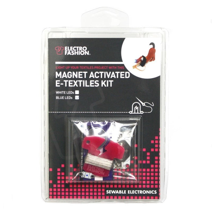 Electro-Fashion Magnet Activated E-Textiles Kit