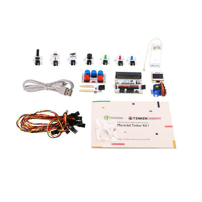 ElecFreaks micro:bit Tinker Kit (20 prosjekter) (komplett startpakke med micro:bit)