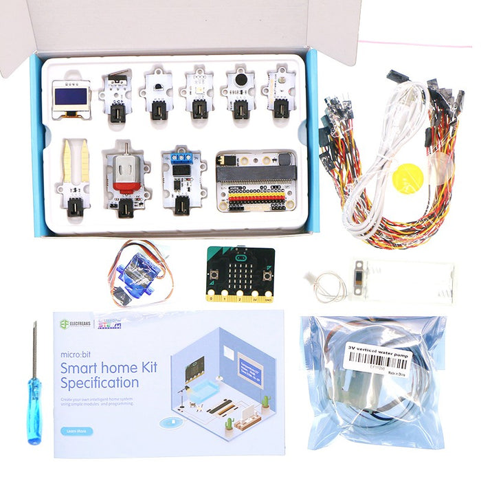 ElecFreaks micro:bit Smart Home Kit (5 prosjekter) (med micro:bit)