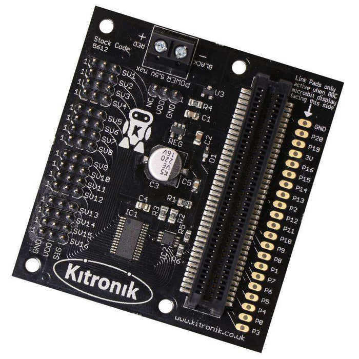 Kitronik 16 Servo Driver Board til BBC micro:bit