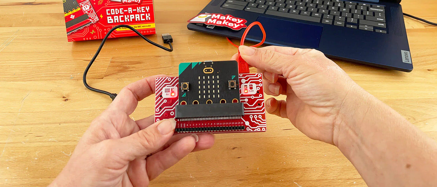 Koble Makey Makey med micro:bit