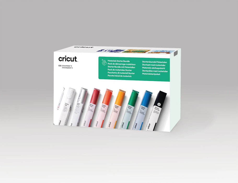 Cricut™ Materials startpakke | Kompatibel med Cricut Explore™ 3 og Cricut Maker™ 3