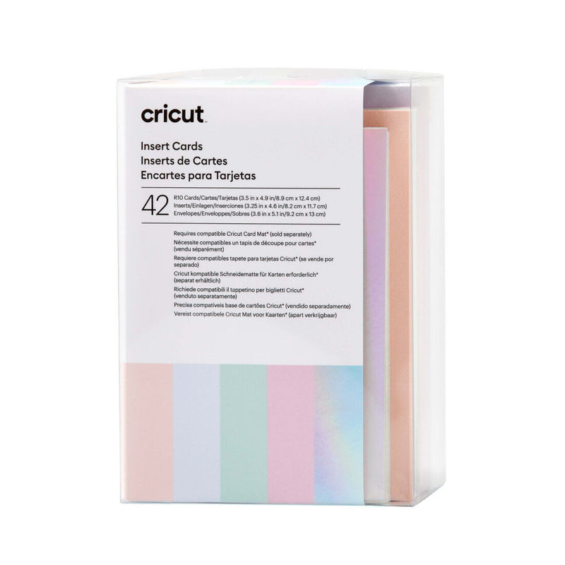 Cricut Insert Cards Princess R10, 8,9 x 12,4 cm, 42-pakk