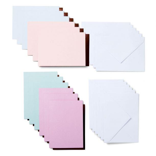 Cricut Joy Insert Cards 11,4 cm x 15,9 cm 12-pack (Macaroons)