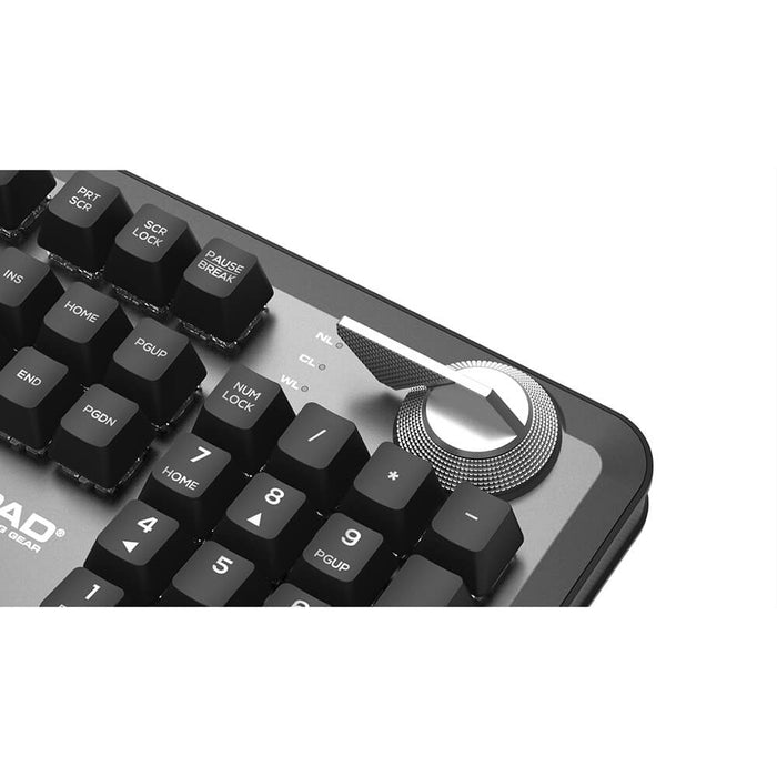 Qpad Gaming-Tastatur MK95 Nordic