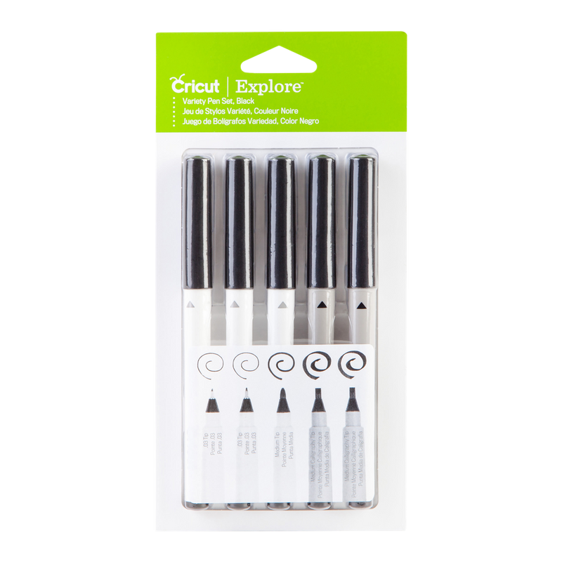 Cricut Explore/Maker Multi-Size Pen Set 5-pack