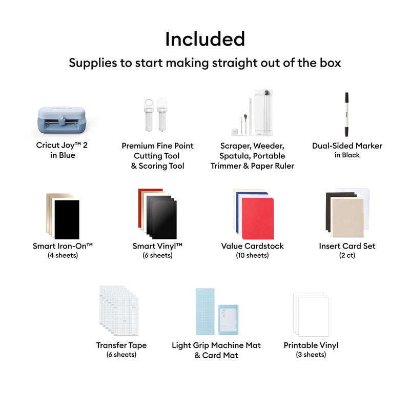 Cricut Joy 2 Essentials Bundle