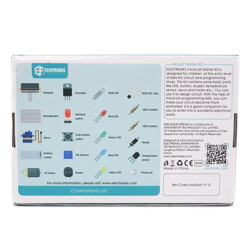 ElecFreaks micro:bit Starter Kit Club Bundle (10 stk uten micro:bit)