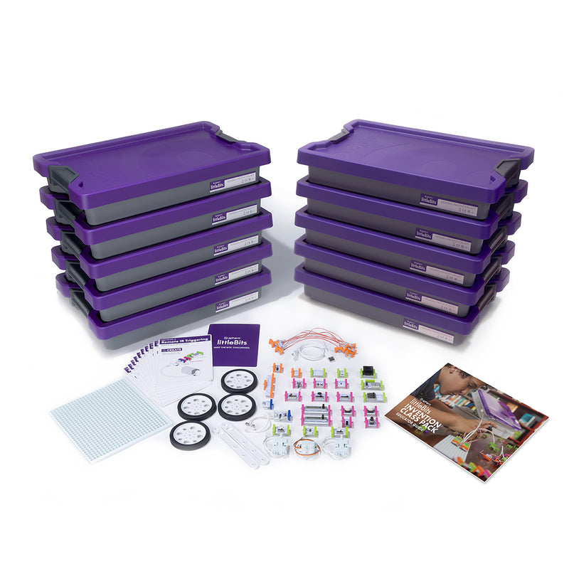 littleBits Invention Class Pack (10 stk for 20 elever)
