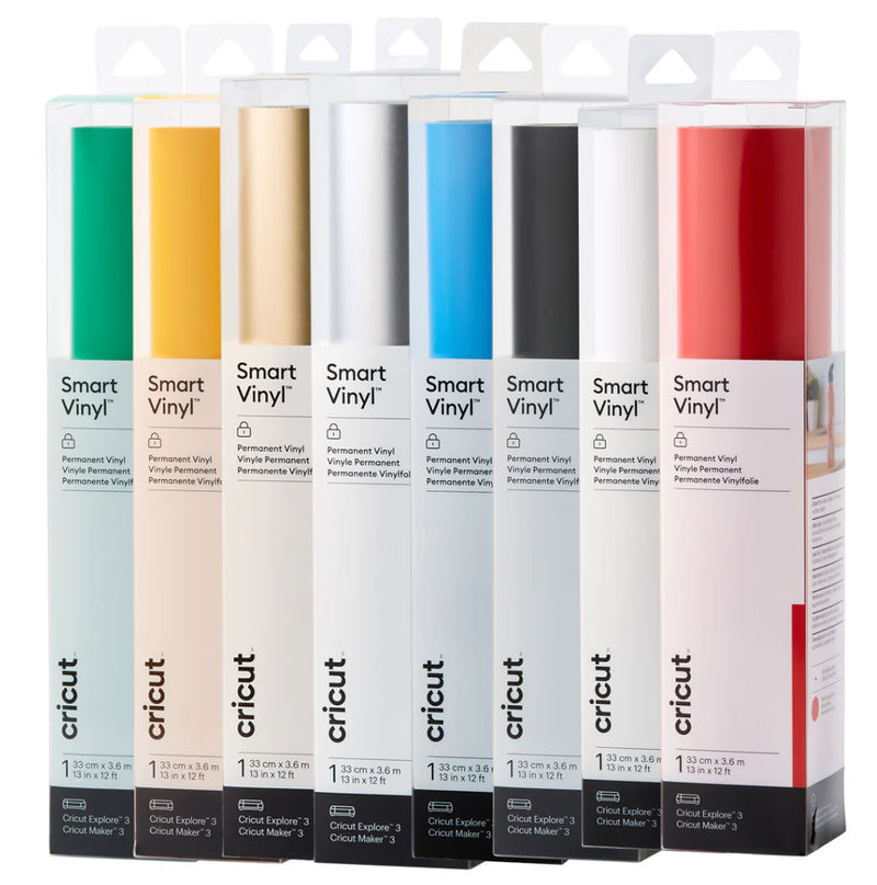 Cricut Smart Vinyl Permanent 33x91cm Bundle