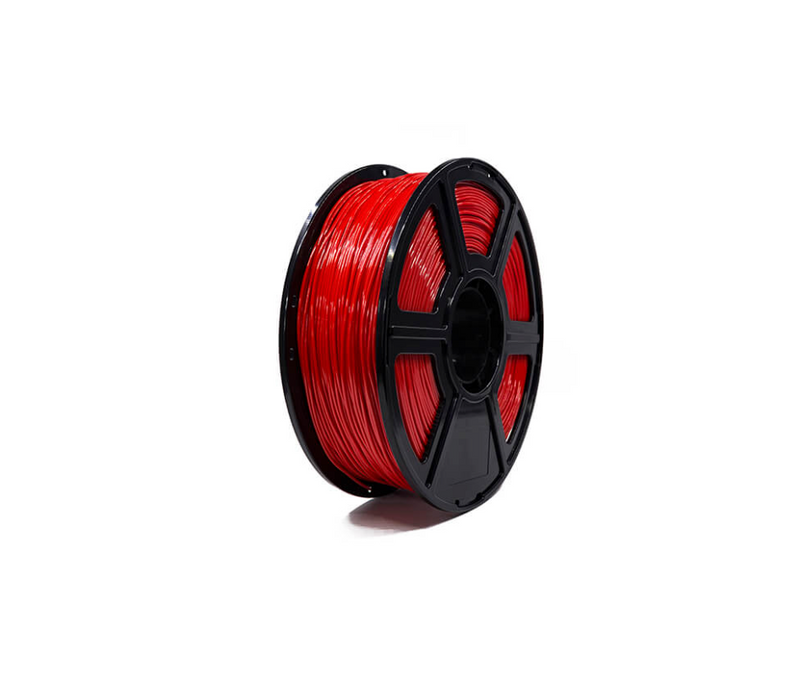 FlashForge 1.75mm Flexible 3D Printing Filament 1kg Rød