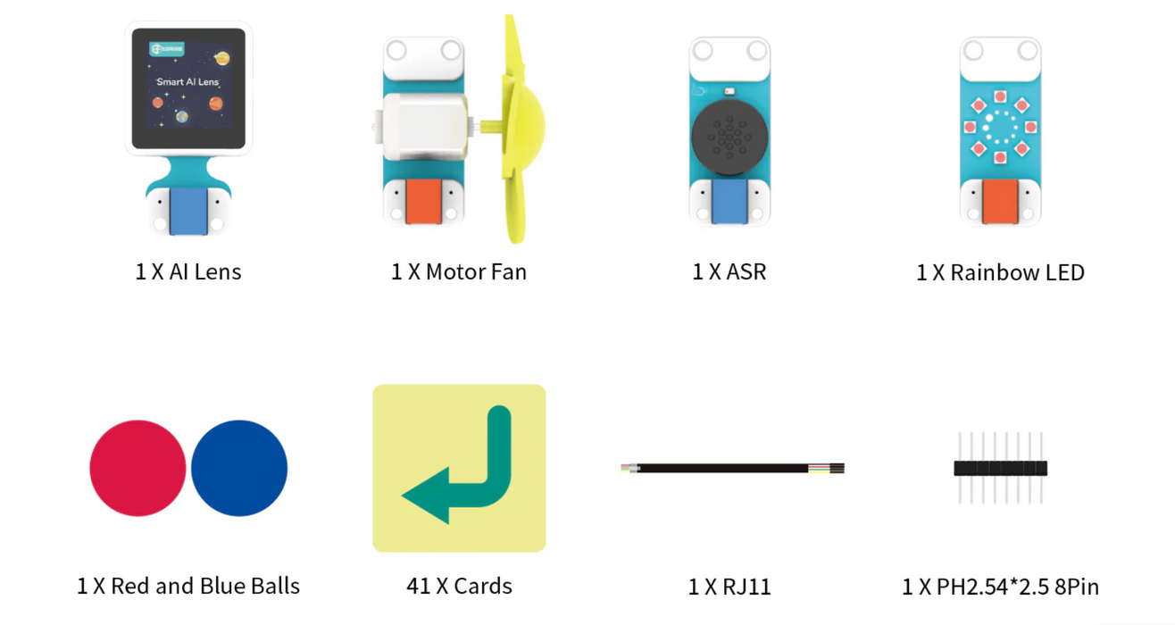 micro:bit AI Accessories Pack Klassesett (10 elever)