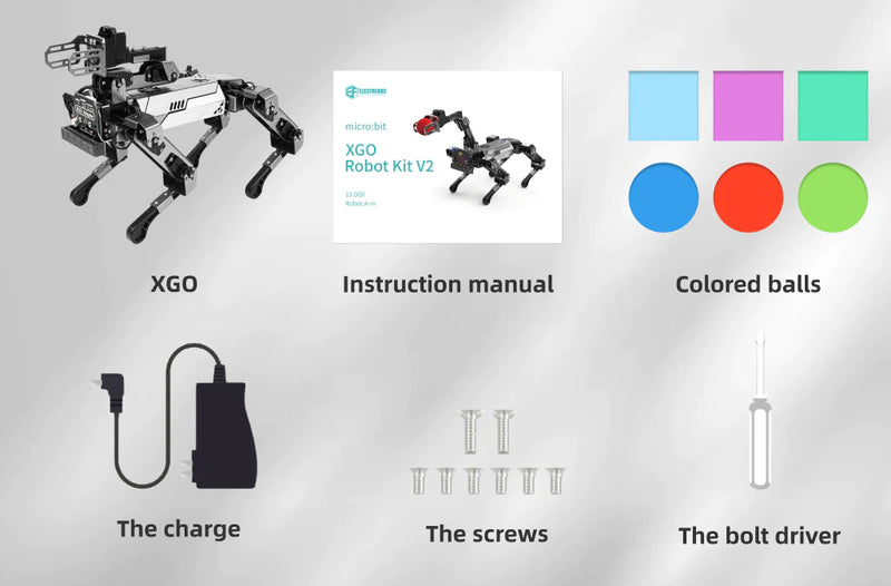 ELECFREAKS XGO Robot Dog Kit V2 For micro:bit