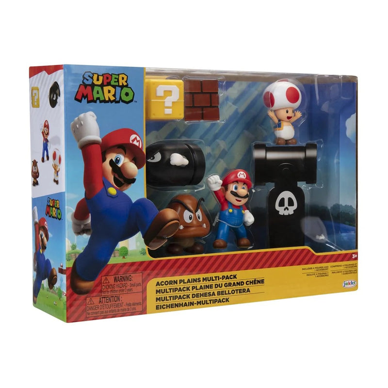 Super Mario Acorn Plains (2.5 Inch Diorama Set)