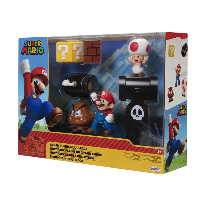 Super Mario Acorn Plains (2.5 Inch Diorama Set)