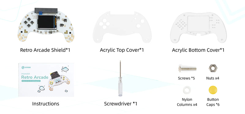 Rero Rac Micro Bit ELECFREAKS micro:bit Retro Programming Arcade
