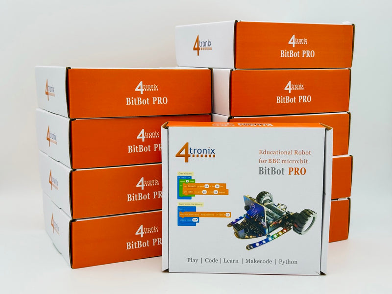 Klassesett BitBot PRO for micro:bit (10stk)