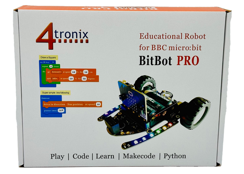 Klassesett BitBot PRO for micro:bit (10stk)