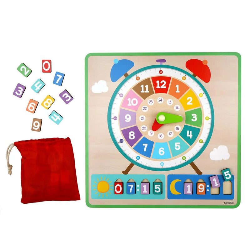 Lær deg klokka (For barn fra 3 år)