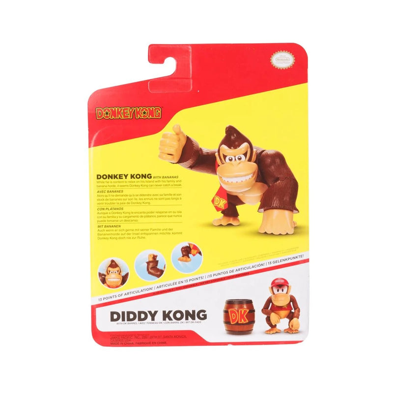 Donkey Kong with Bananas (4 Inch Figure)