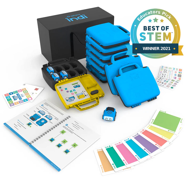 Sphero Indi Klassesett (8 stk Indi) med aktivitetsmatte