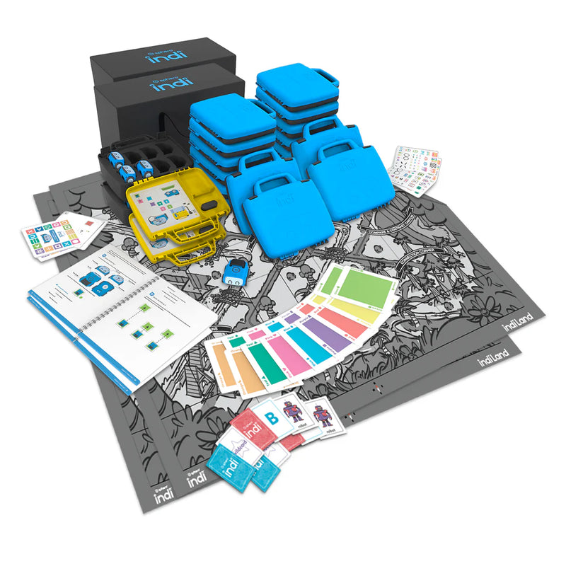 Sphero Indi Klassesett (8 stk Indi) med aktivitetsmatte