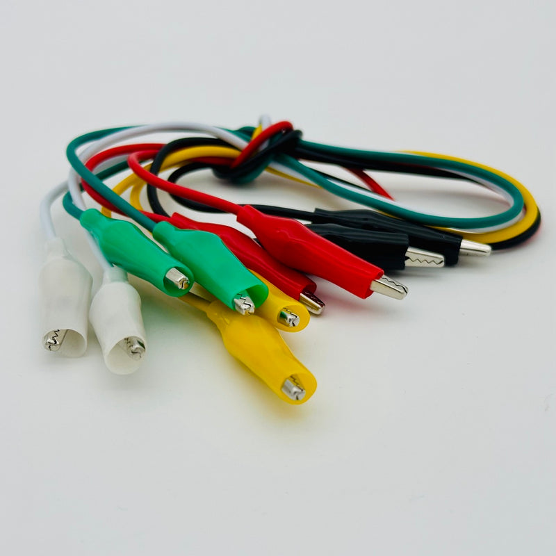 Krokodilleklemmer til micro:bit (5 stk, 50cm)
