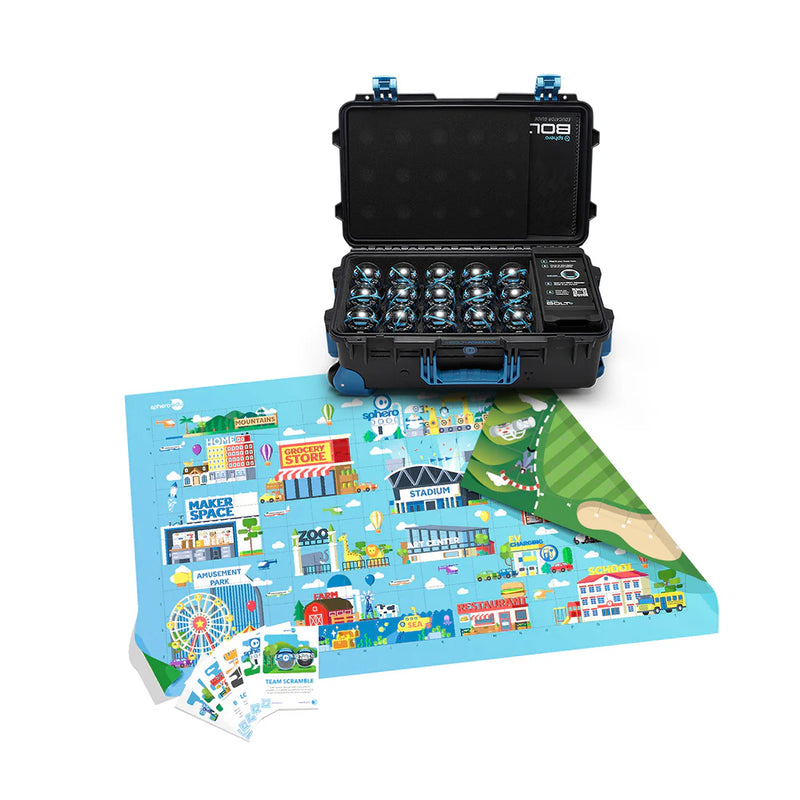 Sphero Bolt+ Power Pack med Sphero Code Mat (Smartby Golf)