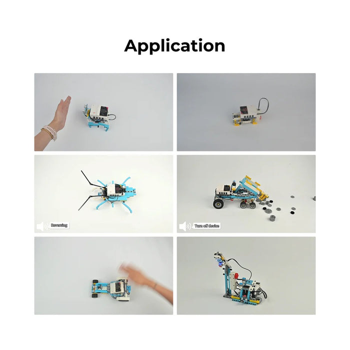 micro:bit Nezha Pro AI Mechanical Power Kit