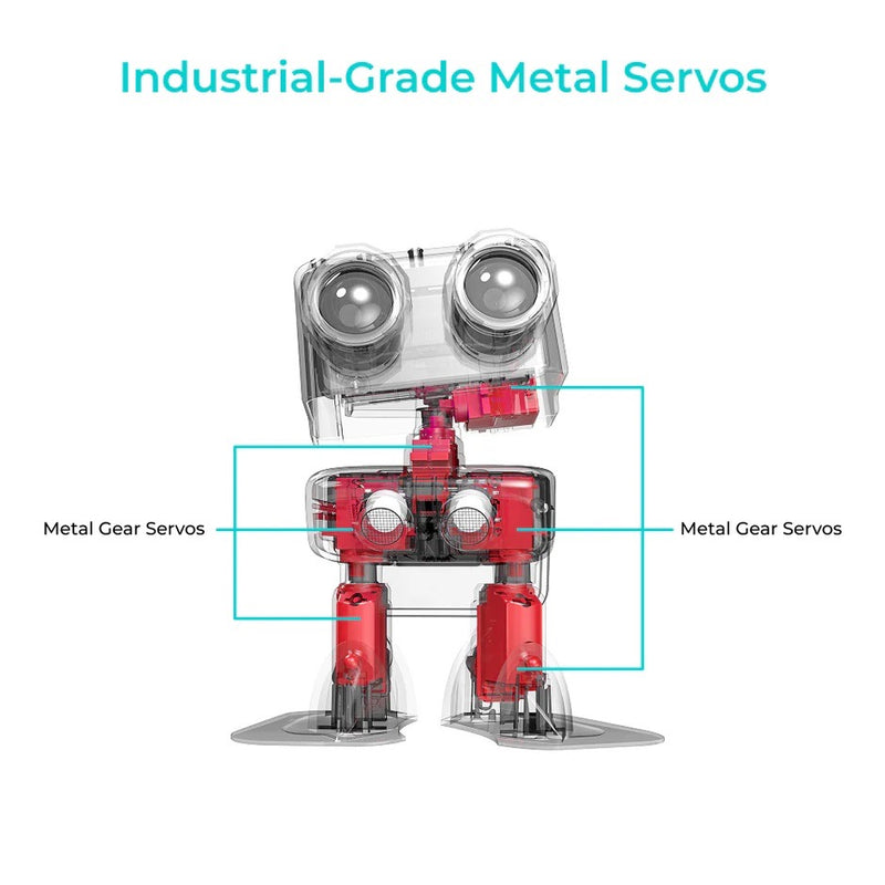 micro:bit PU Robot Kit - humanoid micro:bit-robot