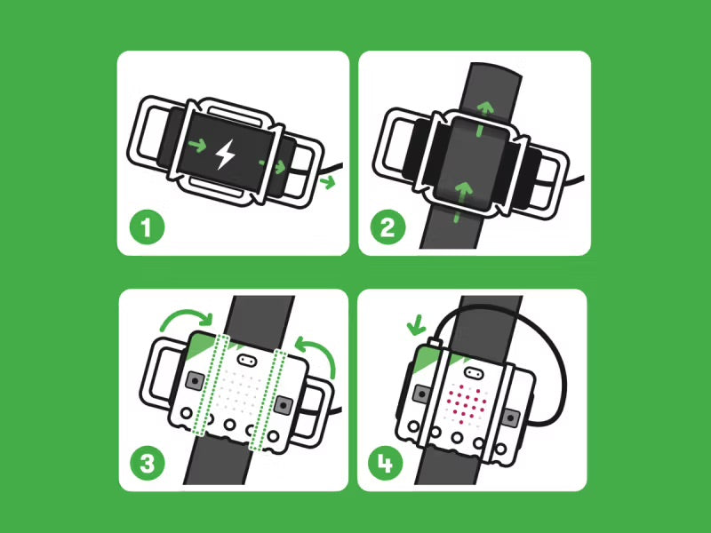 Micro:bit Armbånd (Wearable Single)