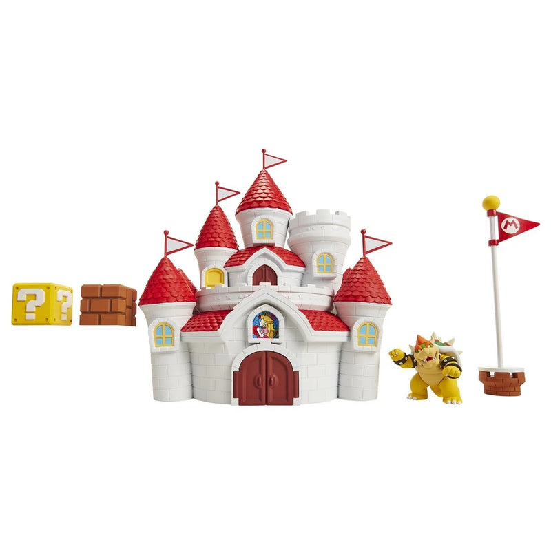 Super Mario Mushroom Kingdom Castle (2.5 Inch Deluxe Playset)