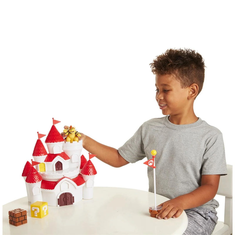 Super Mario Mushroom Kingdom Castle (2.5 Inch Deluxe Playset)