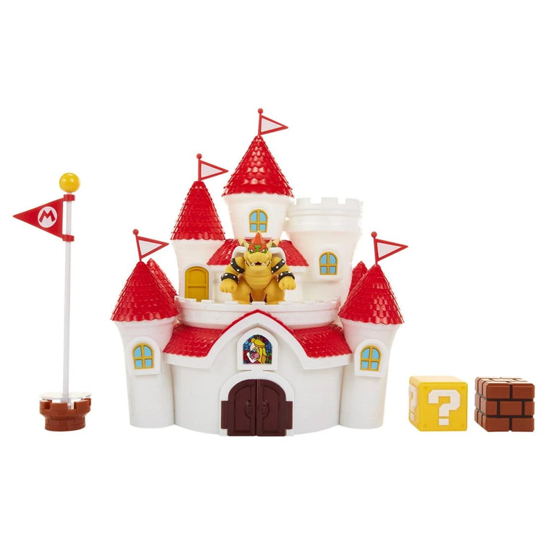 Super Mario Mushroom Kingdom Castle (2.5 Inch Deluxe Playset)