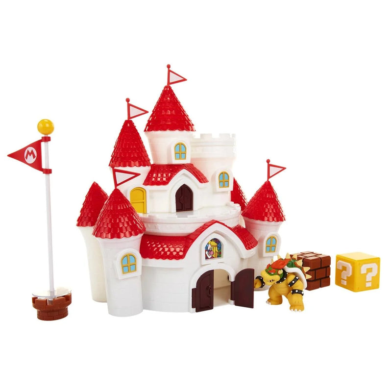 Super Mario Mushroom Kingdom Castle (2.5 Inch Deluxe Playset)