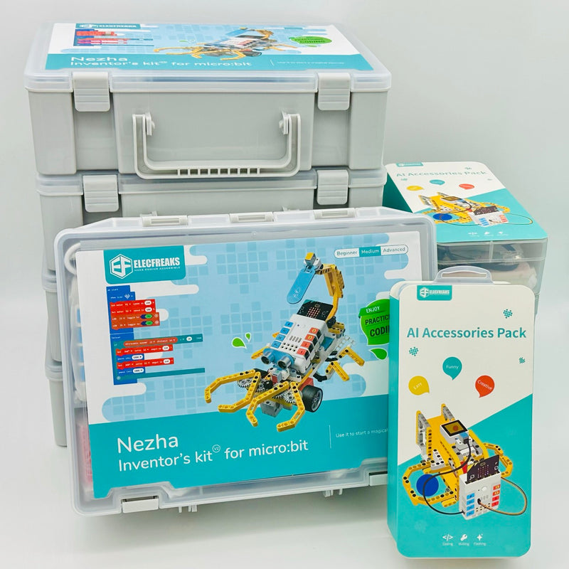 Nezha Inventor’s kit v2 AI Classroom Bundle (5 stk)