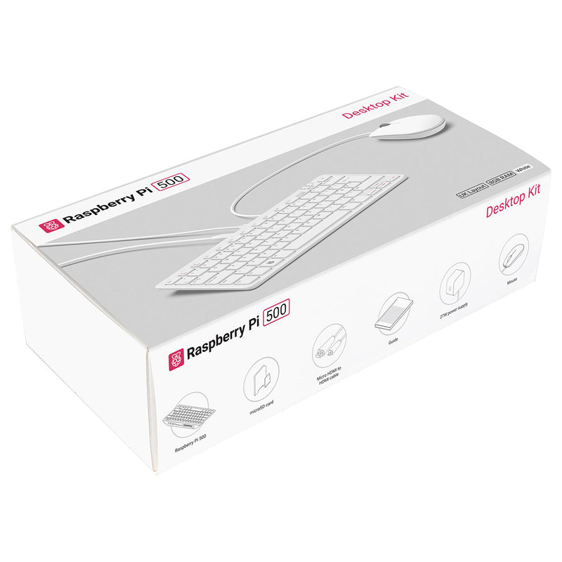 Raspberry Pi 500 Desktop Kit (Nordisk tastatur)