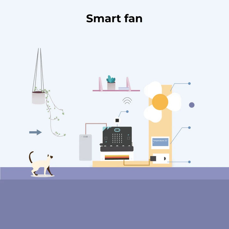 Sensor:bit for micro:bit (IO-utvidelseskort)