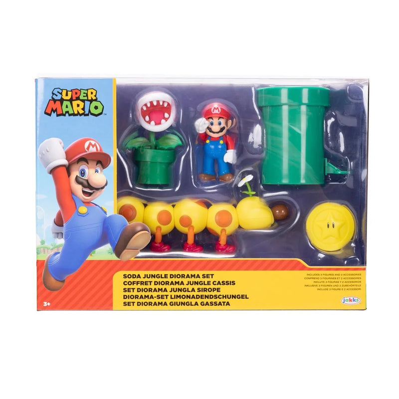 Super Mario Soda Jungle (2.5 Inch Diorama Set)