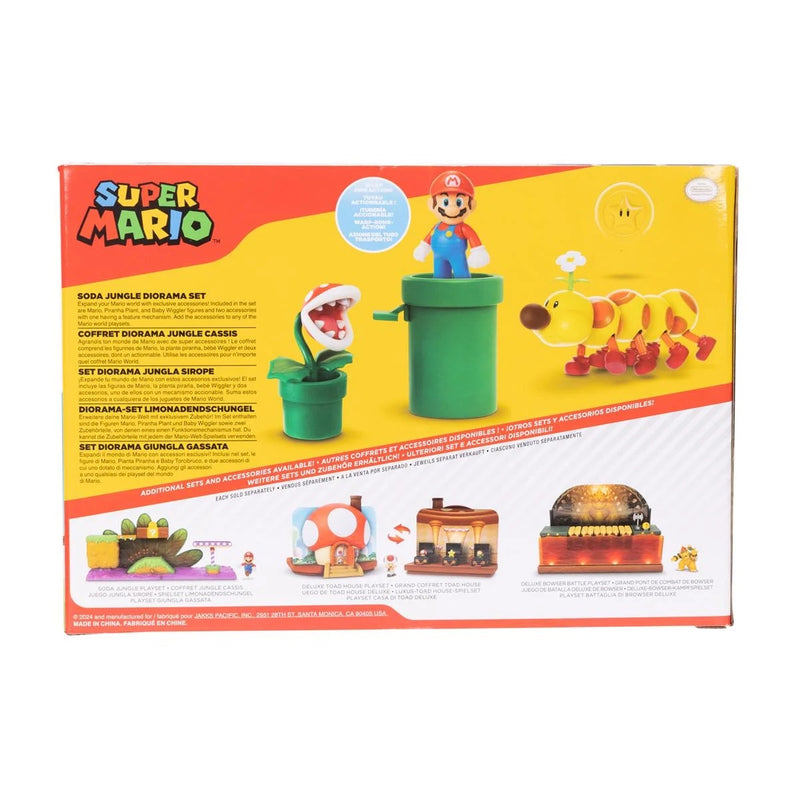 Super Mario Soda Jungle (2.5 Inch Diorama Set)