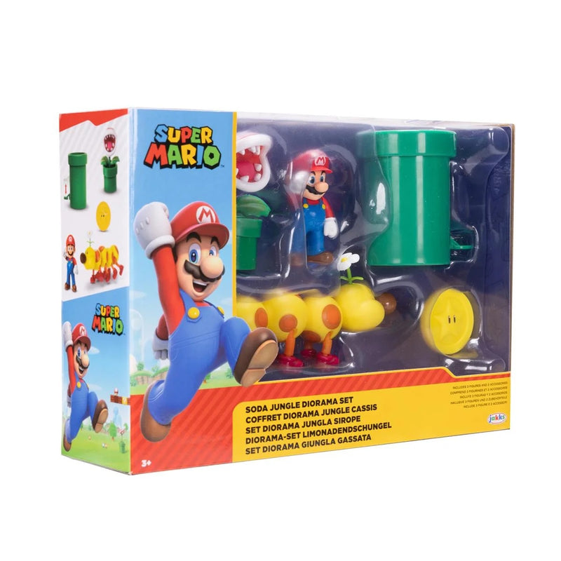 Super Mario Soda Jungle (2.5 Inch Diorama Set)