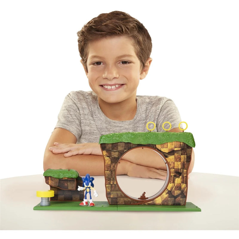 Sonic the Hedgehog Green Hill Zone (2.5 Inch Playset)