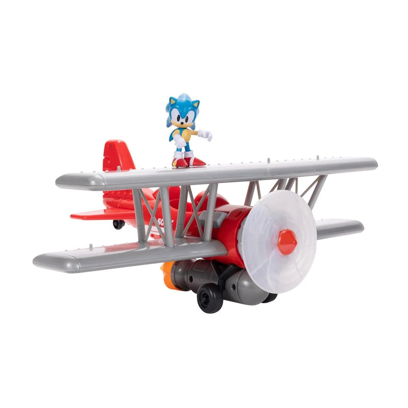 Sonic the Hedgehog Tornado Biplane (2.5 Inch Playset)