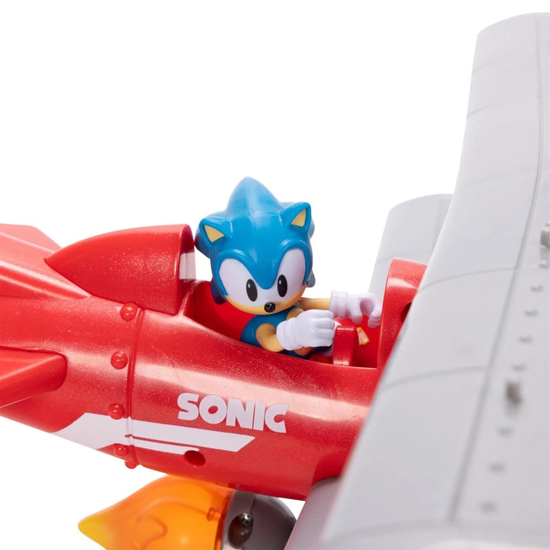 Sonic the Hedgehog Tornado Biplane (2.5 Inch Playset)