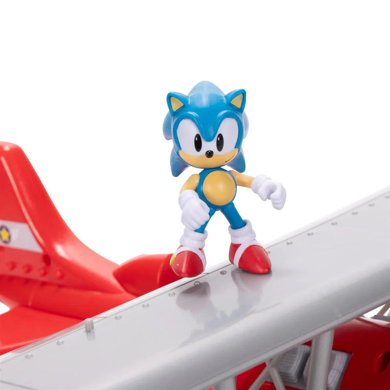 Sonic the Hedgehog Tornado Biplane (2.5 Inch Playset)