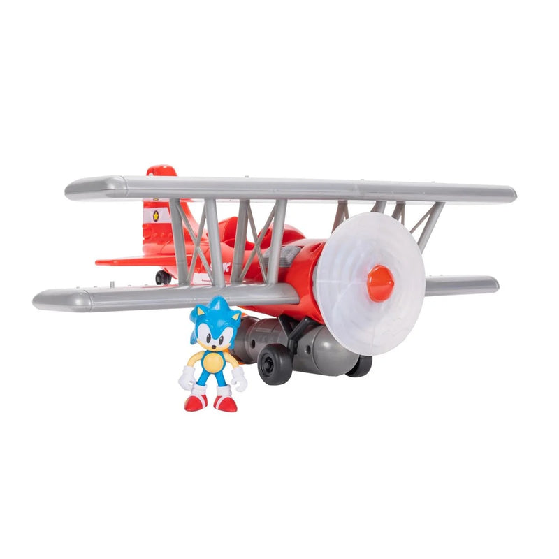 Sonic the Hedgehog Tornado Biplane (2.5 Inch Playset)